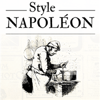 Menu journal - Style Napoléon