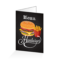 Menu - Restauration rapide hamburger : 4PA4