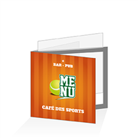 Porte menu - Sport tennis: 21x21