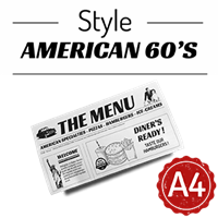  Menu - Journal american 60s : A4RV