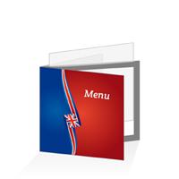 Porte menu - Europe United Kingdom : 21x21