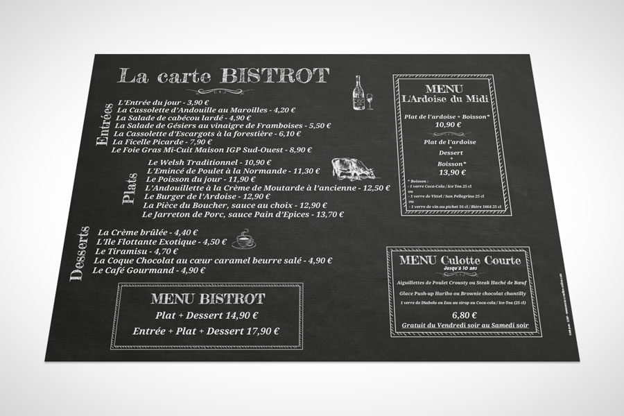 set_de_table bistrot gris