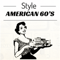 Menu journal - Style American 60's