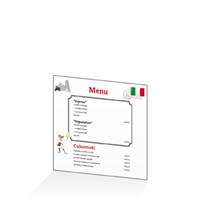 Menu - Europe Italie : 21x21RV