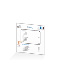 Menu - Europe France : 21x21RV