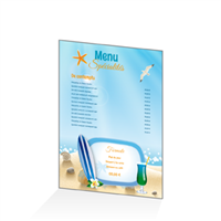 Menu - Bord de mer : A4RV