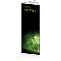 Menu - Lounge vert : 6P14x38