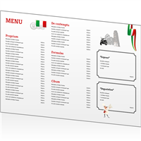 Set de table - Europe Italie : A3