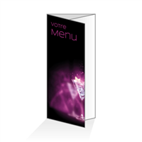 Menu - Lounge violet : 6P14x30