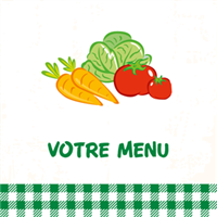 Menu - Bonne franquette végétarien