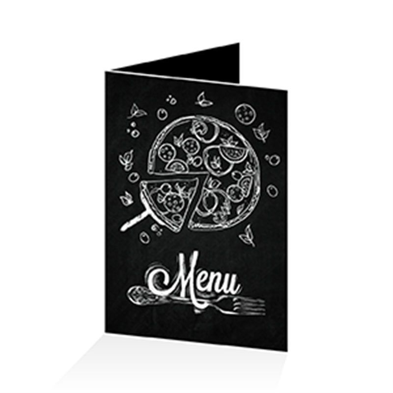 Menu à personnaliser : A4 - 4 pages