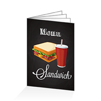 Menu - Restauration rapide sandwich : 8PA4