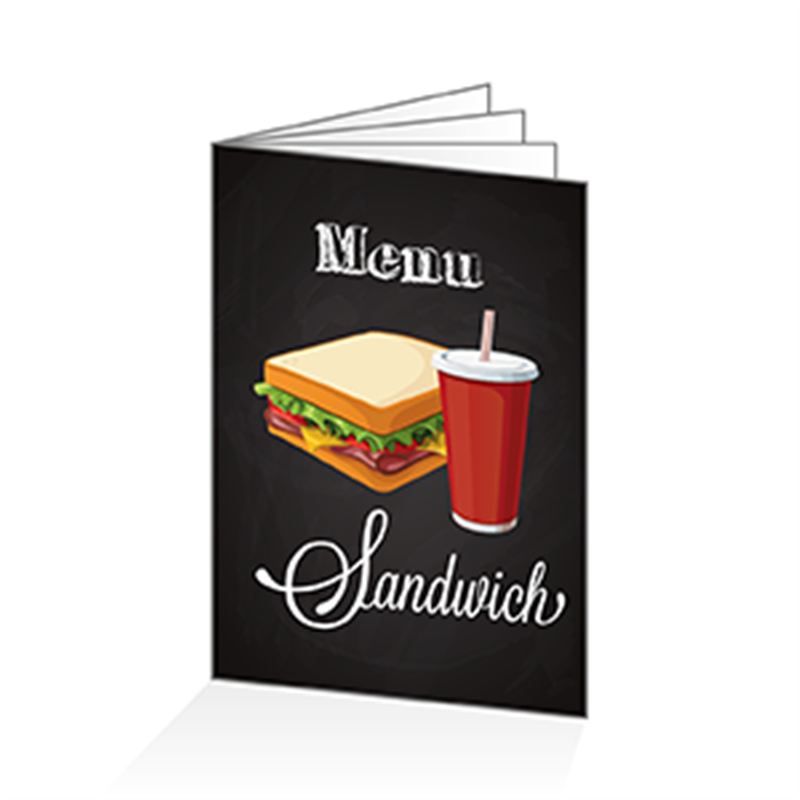 Menus resto rapide sandwichs