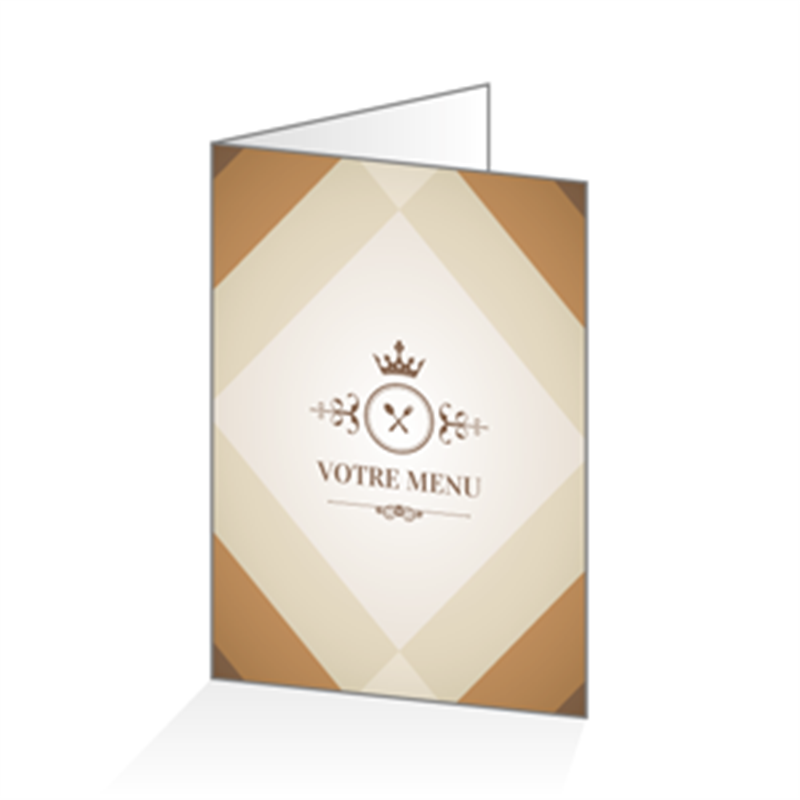 Menu A Personnaliser A4 4 Pages