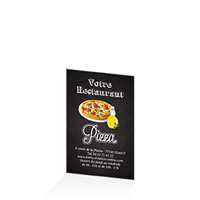 Carte de fidélité - Resto rapide pizza : 54x85RV