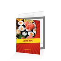 Porte menu - Samurai : A5