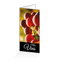 Menu - Carte vins bordeaux : 4P14x30