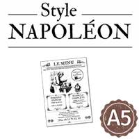 Flyer - Journal style Napoléon : A5RV