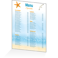 Menu - Bord de mer : A3RV