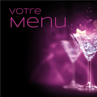 Menu - Lounge violet