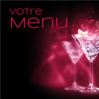 Menu - Lounge pourpre