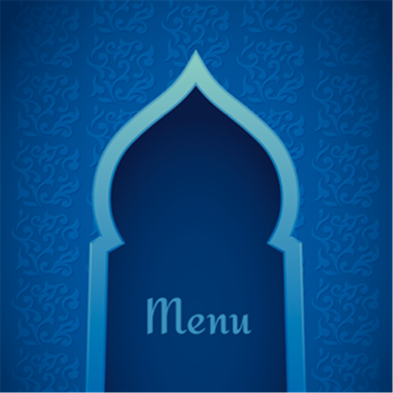Menu Personnalisable Pour Restaurant Oriental
