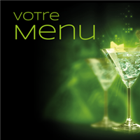 Menu - Lounge vert