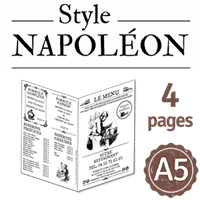 Flyer - Journal style Napoléon : 4PA5