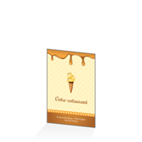 Carte de fidélité - Coulis vanille : 54x85RV