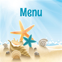 Menu - Bord de mer