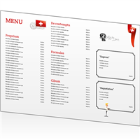 Set de table - Europe Suisse : A3