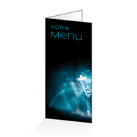 Menu - Lounge cyan : 4P14x30