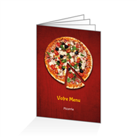 Menu - Hot pizza bordeaux : 8PA4