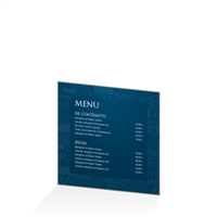 Menu - Typo bleu : 21x21RV