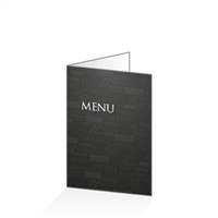 Menu - Typo noir : 4PA5